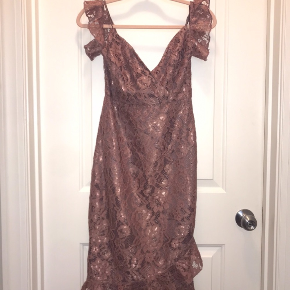 Mauve dress